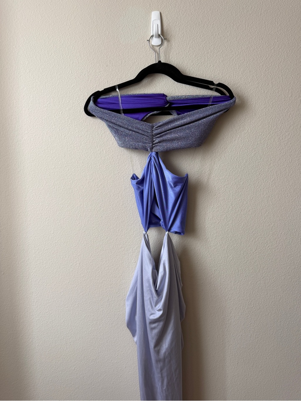 Baobab Collection Strapless Cutout Maxi Dress in Light Blue - Picture 4 of 10